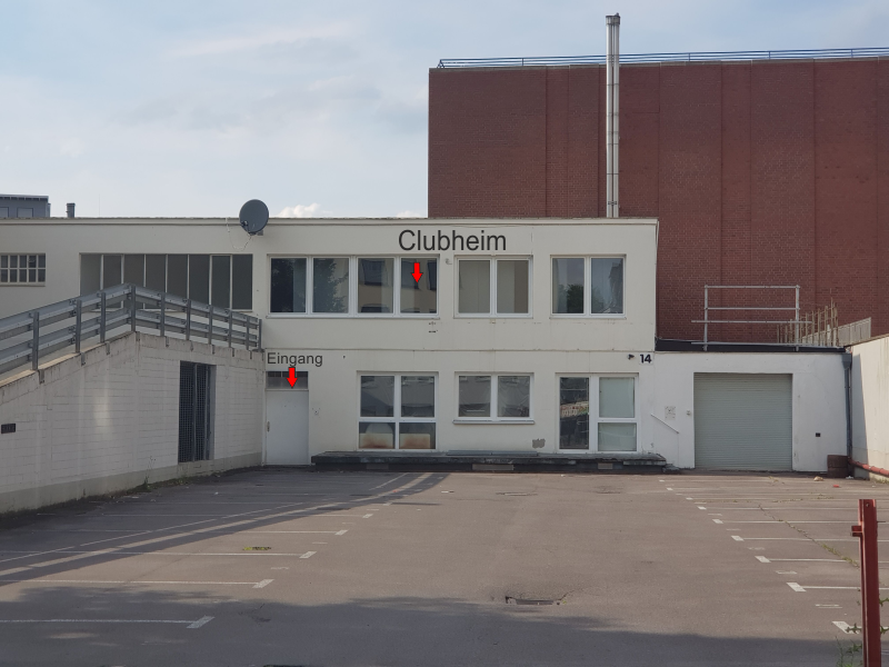 Clubheim - Location - hier findet Ihr uns